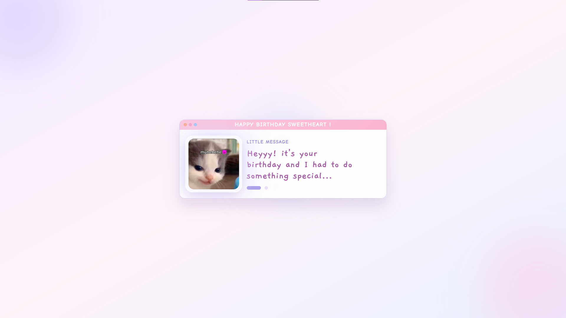 Birthday 1.0